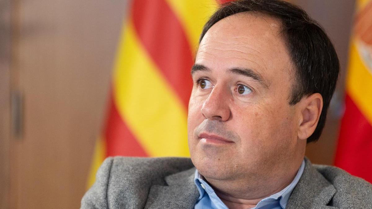 Juanfran Pérez Llorca, presidente de la Generalitat Valenciana: "No me han gustado las críticas de la Cámara a Barcala, las cuestiones técnicas no se arreglan con insultos"