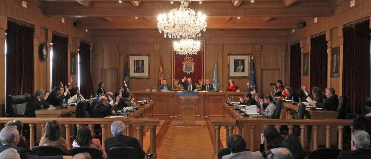 Pleno sobre el estado de la provincia celebrado en 2014. // Jesús Regal