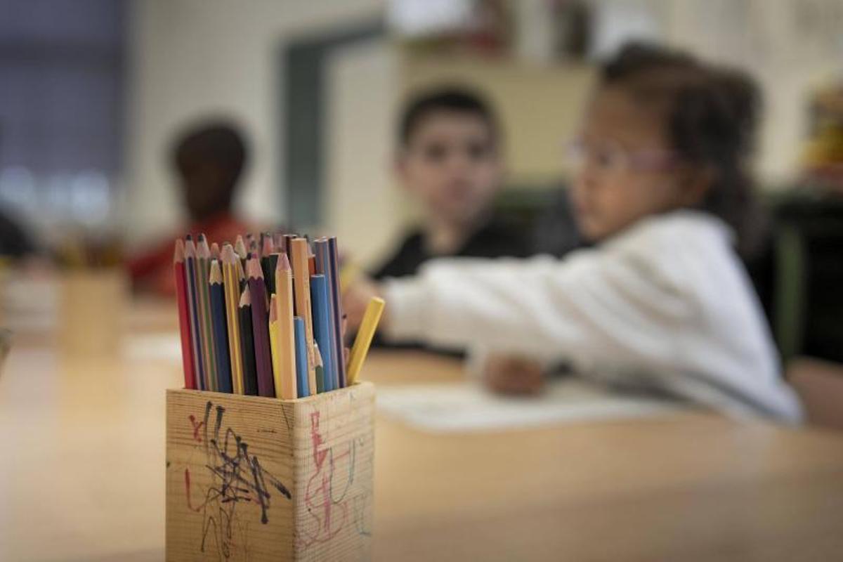 Una aula de educación infantil, en una imagen de archivo.