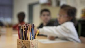 Una aula de educación infantil, en una imagen de archivo.