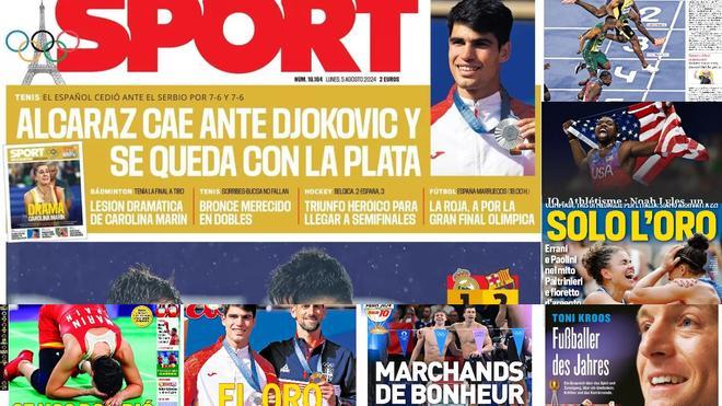 Un gran Barça, el Sena ya causa problemas de salud, desolador Carolina y Djokovic anima a Alcaraz