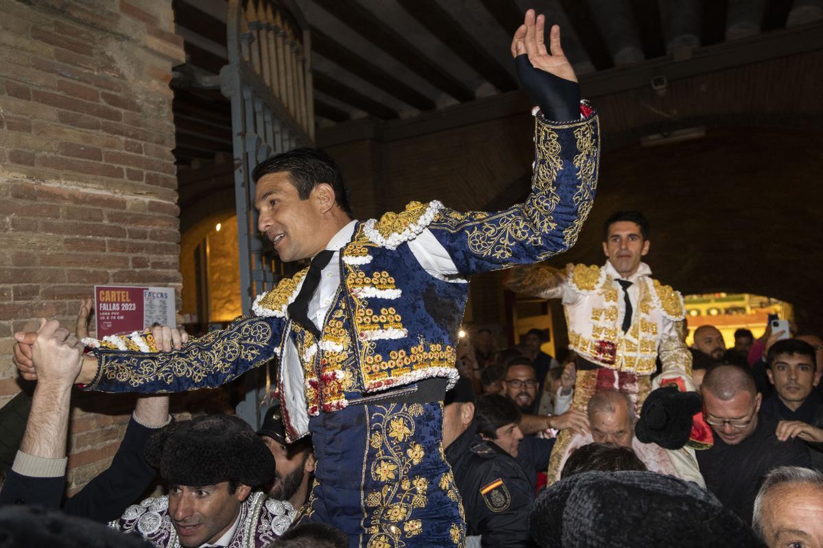 Manzanares y Talavante son los grandes triunfadores de la Feria de Fallas