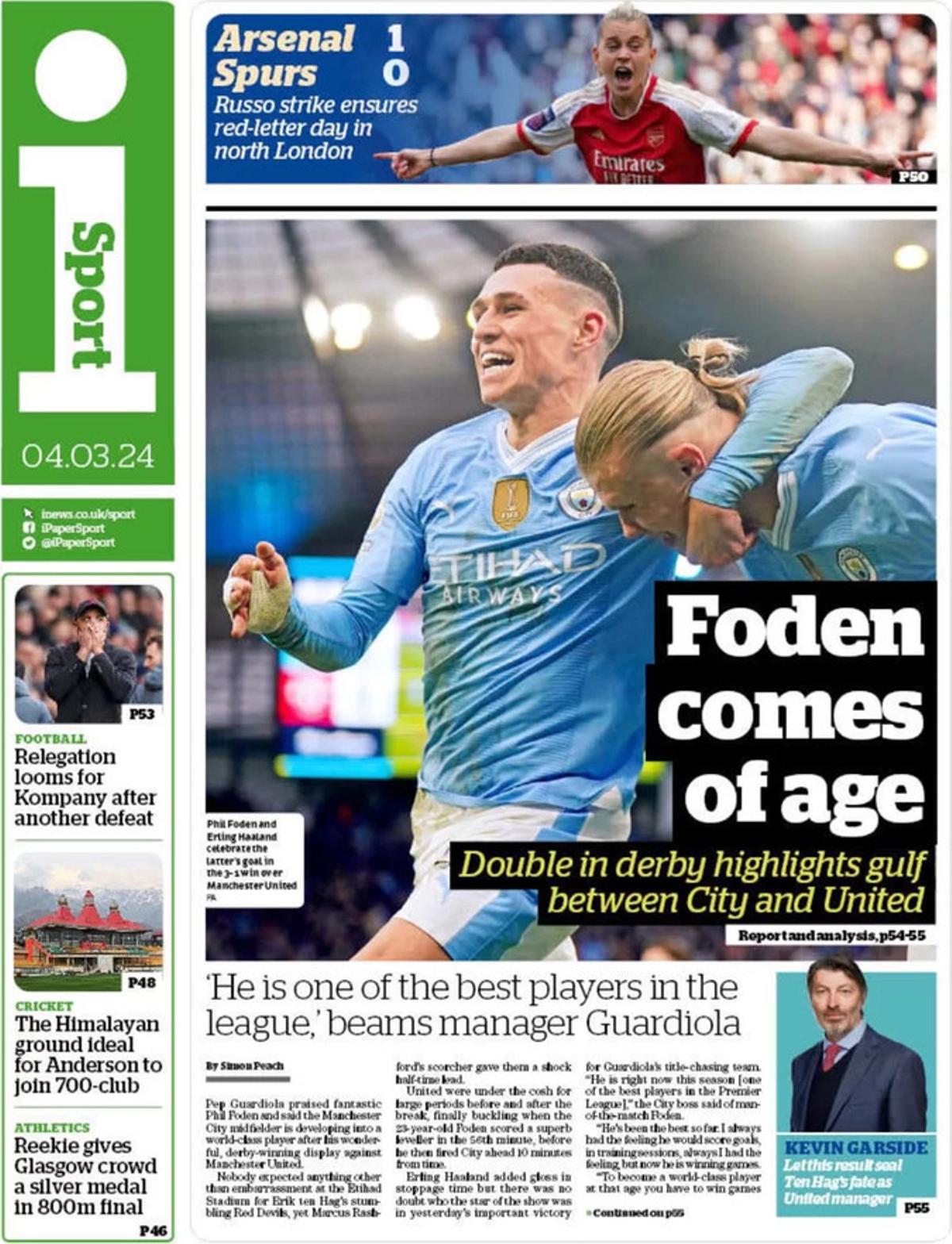 Las portadas de los periódicos deportivos de hoy, lunes 4 de marzo Las portadas de los periódicos deportivos de hoy, lunes 4 de marzo