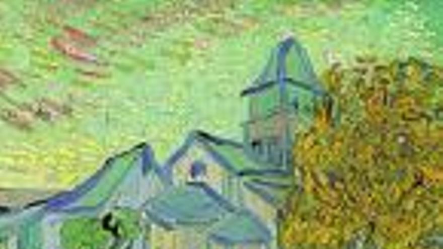 Detalle de la obra de Van Gogh.