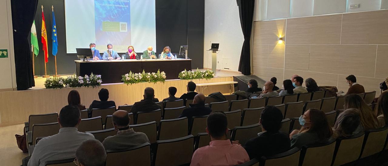 Participantes en las jornadas en el auditorio del recinto ferial de Pozoblanco.