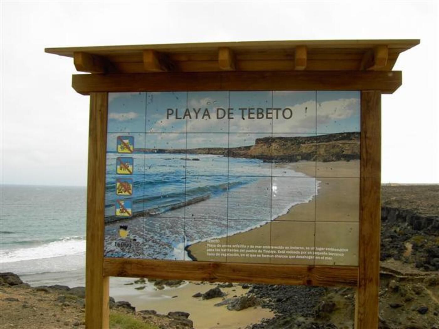 Playa de Tebeto, en el municipio de La Oliva, en una imagen de archivo