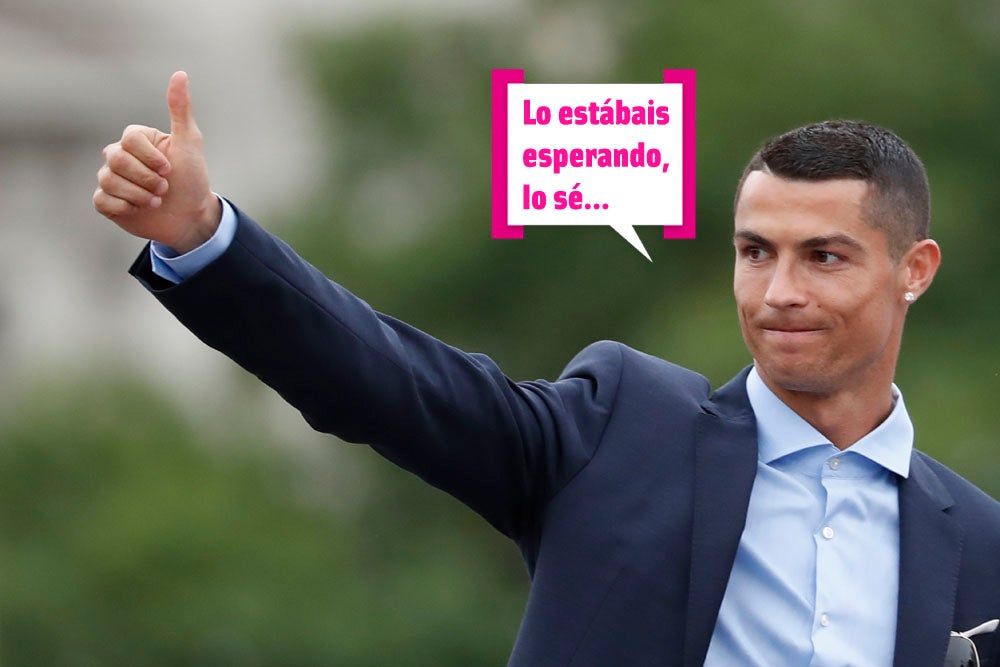 Cristiano estrena nuevo peinado tras ganar la Champions