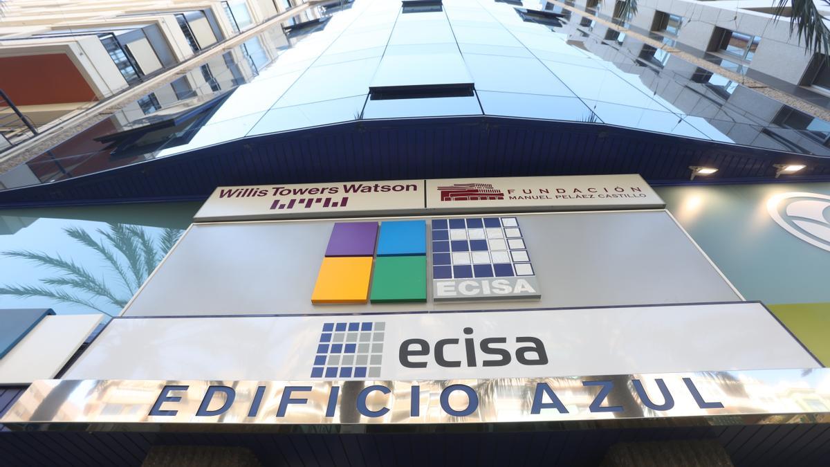 La sede de Ecisa en la avenida de Alfonso el Sabio de Alicante.