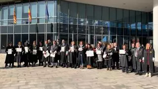 Comienza una huelga que puede colapsar los juzgados en Aragón