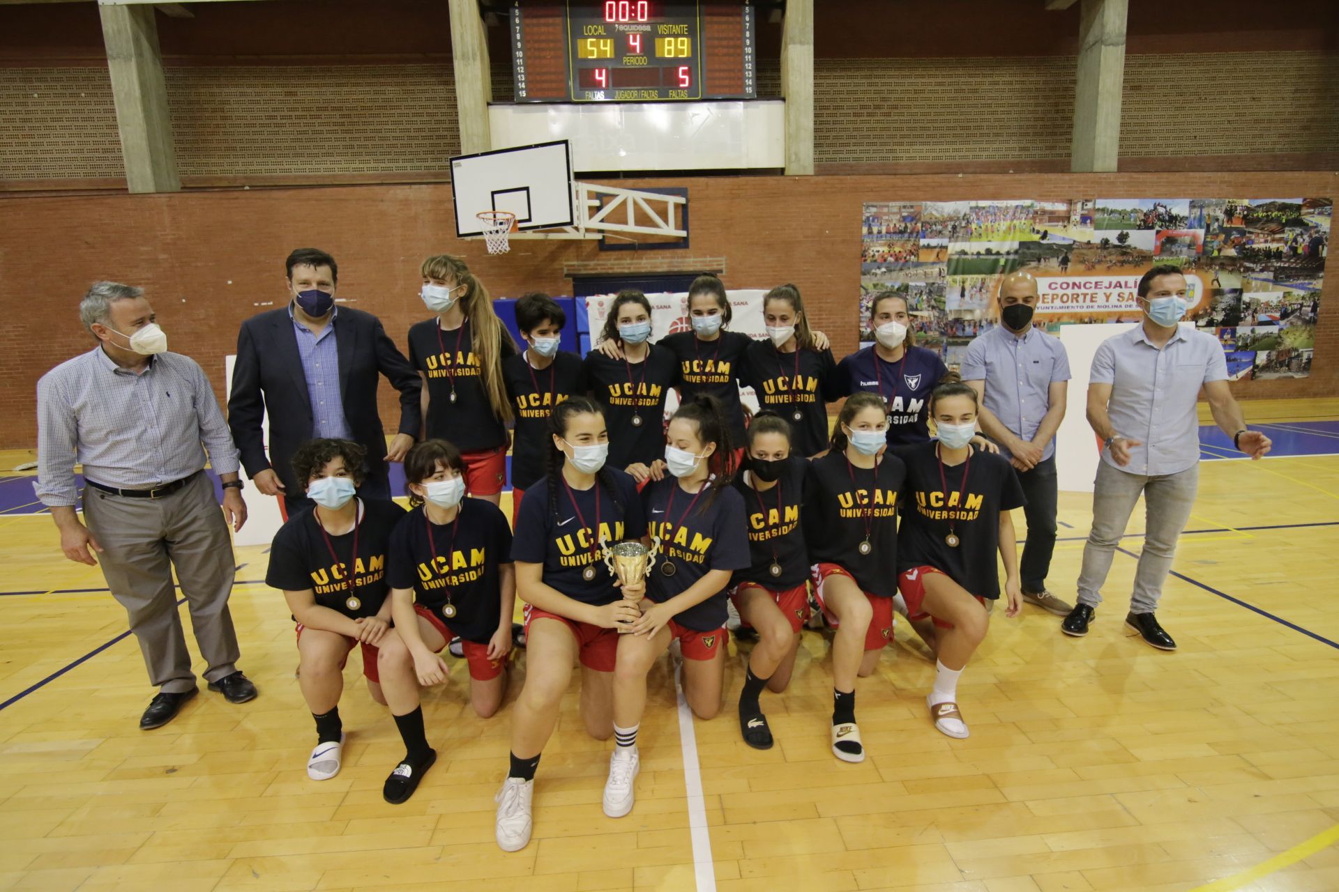 Final cadete de baloncesto femenino