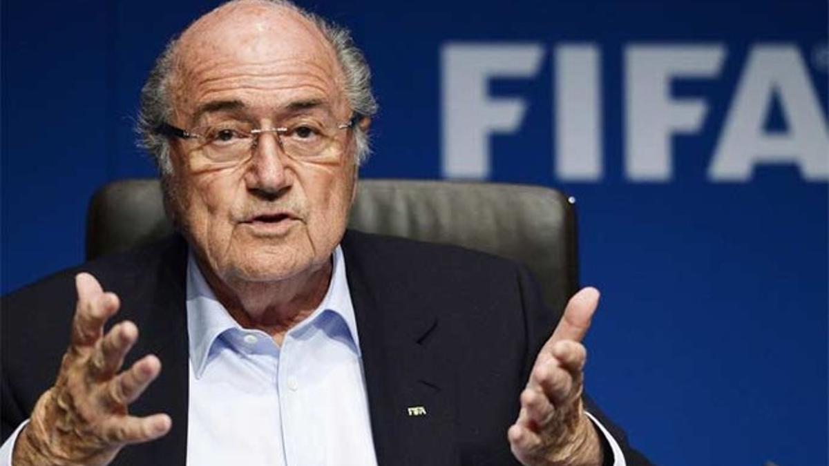 Ahora Blatter no ha dudado en criticar a Leo Messi