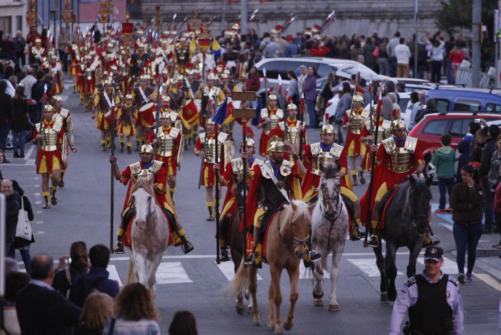 Entrega del pendó dels Manaies de Girona