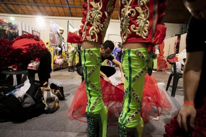 02.03.19. Las Palmas de Gran Canaria. Carnaval 2019. Carnaval 2019. Backstage Preselección Drag. Foto Quique Curbelo