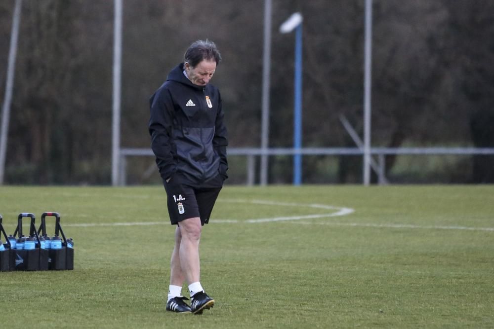 Entrenamiento del Real Oviedo