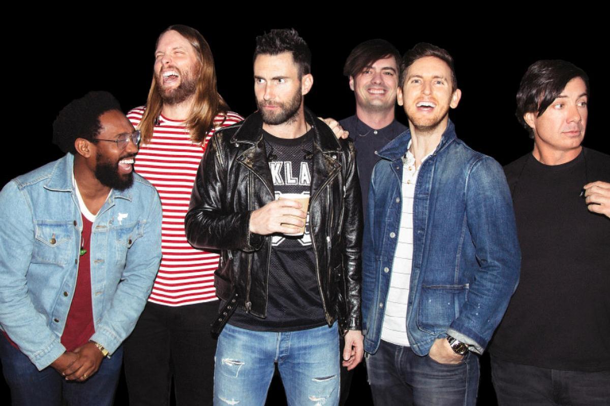 La banda pop Maroon 5.