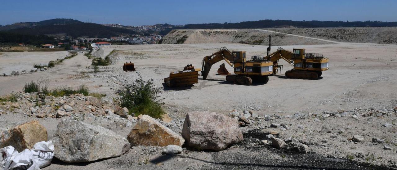 Terrenos en los que Estrella Galicia construirá su nueva fábrica en Morás, en Arteixo. |   // CARLOS PARDELLAS