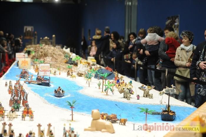 Las Claras de Murcia acoge el Belén de Playmobil