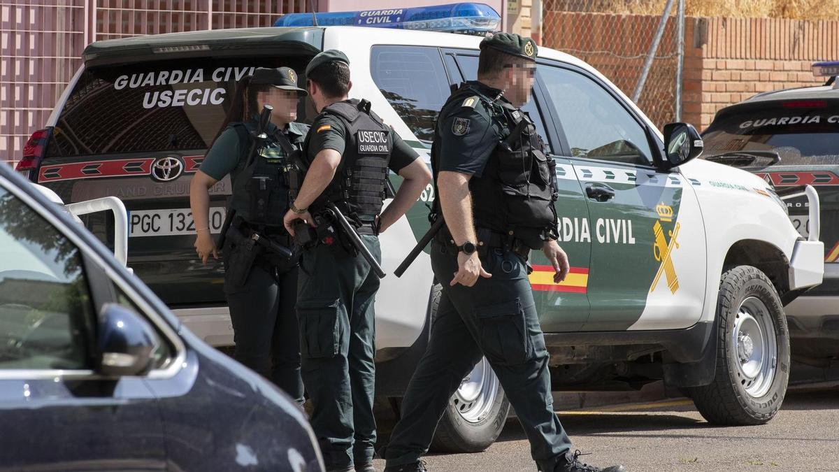 Imagen de archivo de agentes de la Guardia Civil.