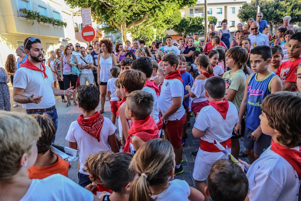 Encierro infantil en Formentera del Segura