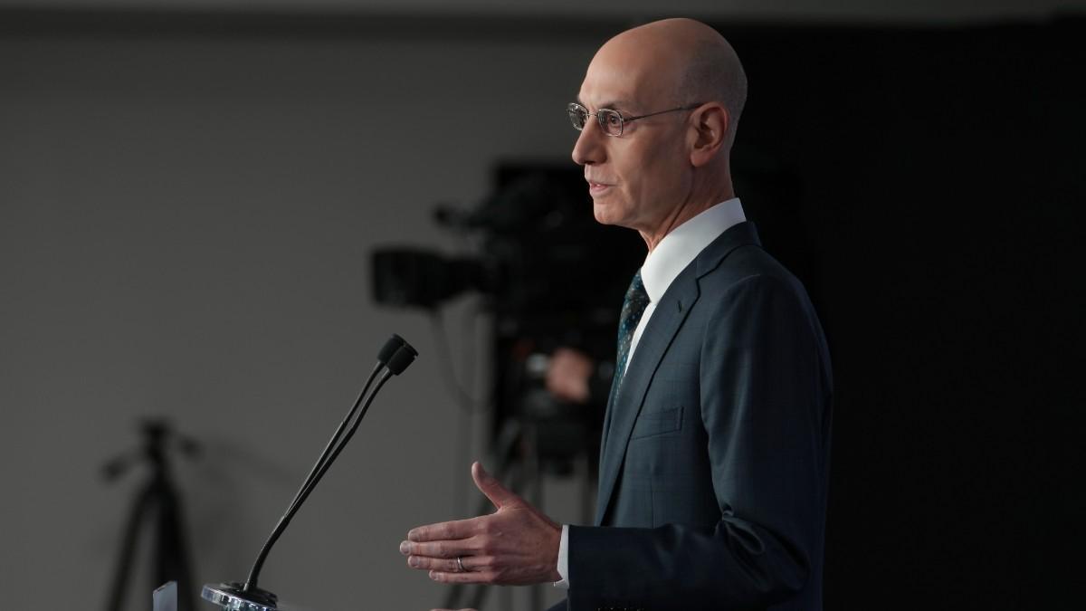 Adam Silver, en su visita a París