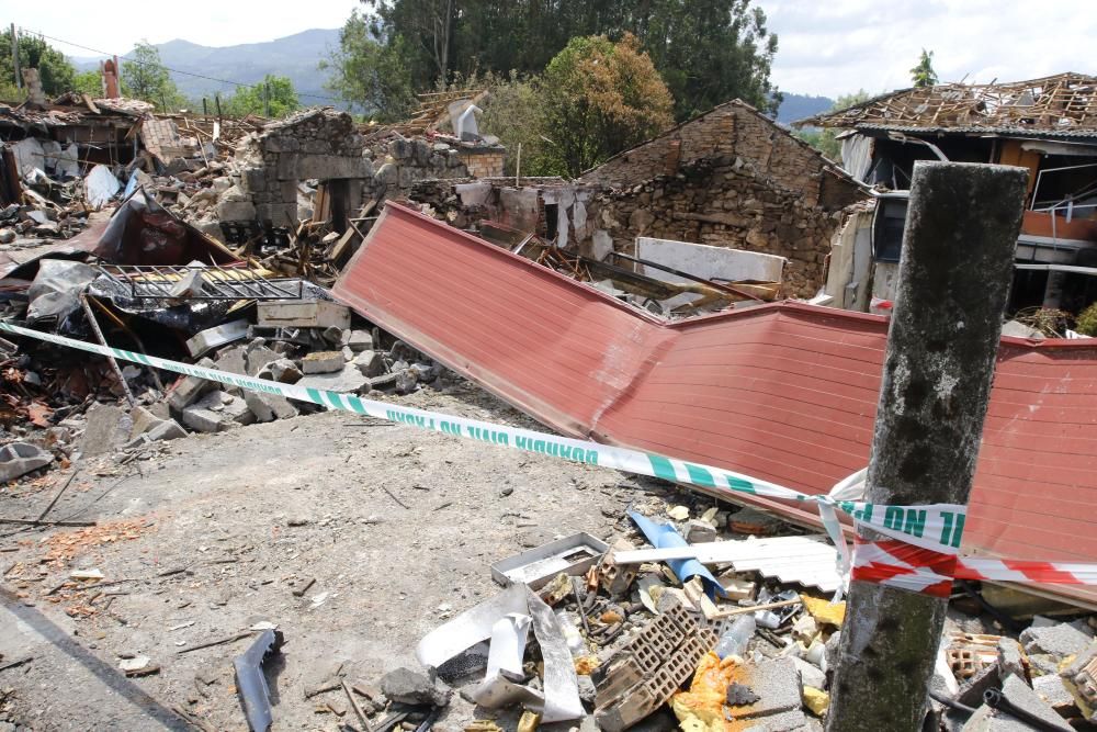 Explosión en Tui (Pontevedra) | La "zona cero", cinco días después de la catástrofe