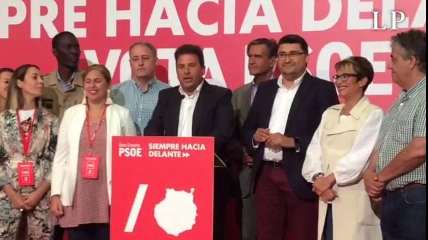 Luis Ibarra deja al PSOE a las puertas de ser la fuerza más votada en el Cabildo de Gran Canaria