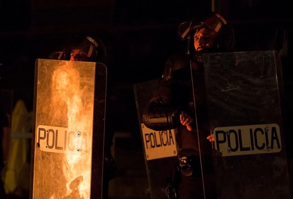 Disturbios en el madrileño barrio de Lavapiés