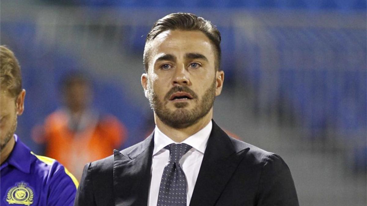 Cannavaro vuelve al fútbol chino