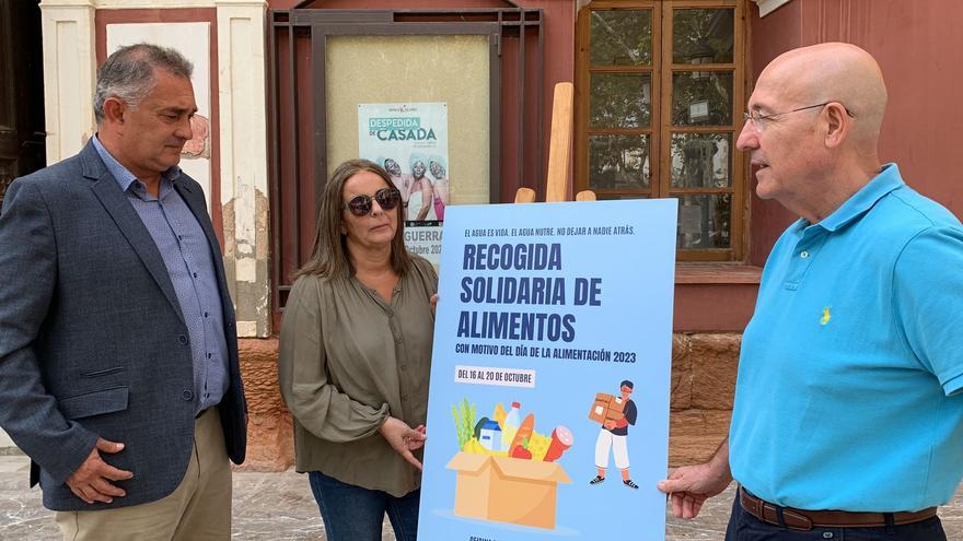 Recogida de alimentos en Lorca con motivo del Día de la Alimentación