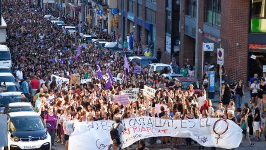 Manresa va ser escenari el juliol d&#039;una manifestació massiva contra les violacions