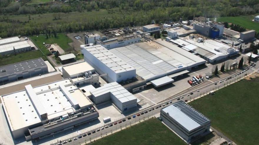 Fàbrica de Nestlé a Girona, on la multinacional ha invertit desenes de milions d&#039;euros els últims anys