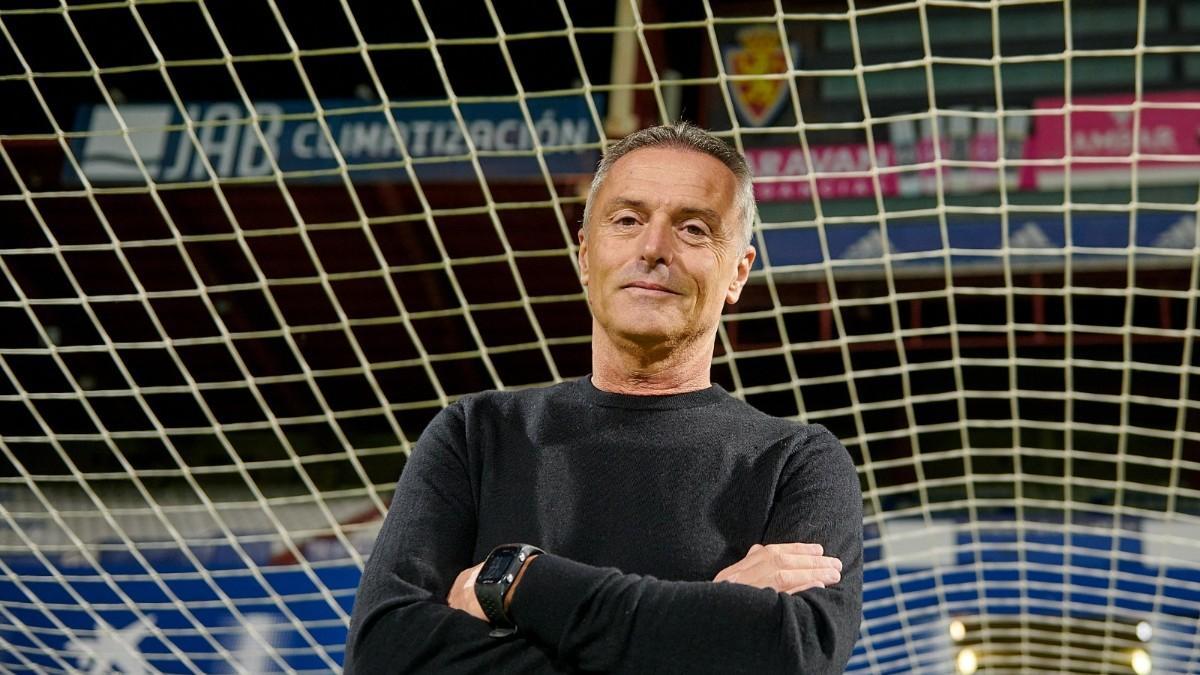 Fran Escribá, entrenador del Real Zaragoza