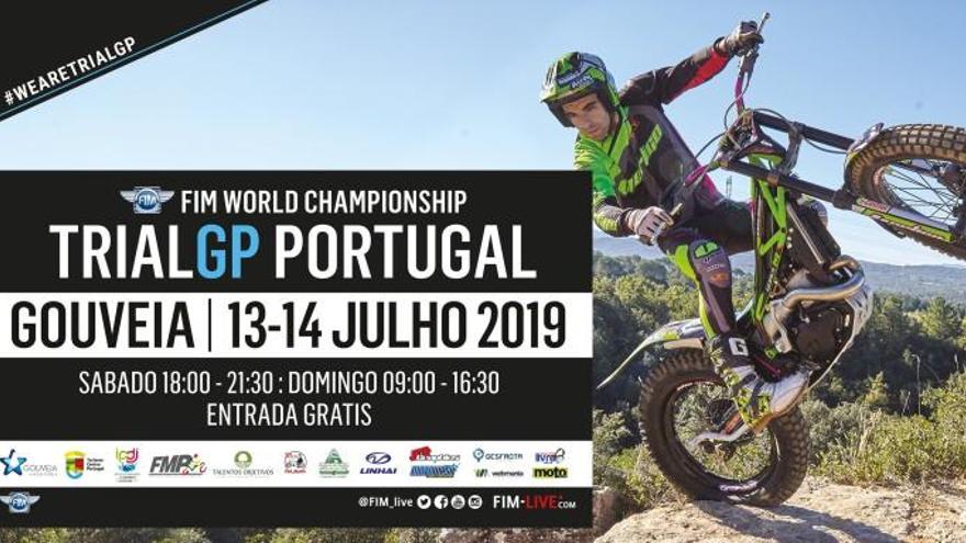 Cartel del GP de Portugal que se celebra el próximo fin de semana en Gouveia. // FdV