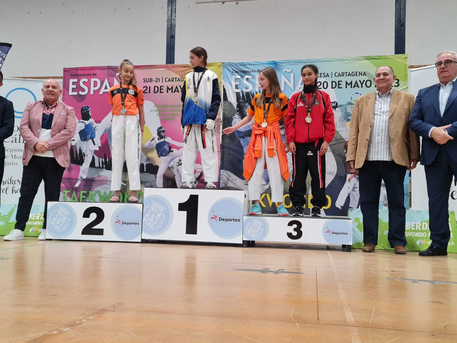 Adriana Rodríguez Toledo, campeona de España cadete de selecciones autonómicas de taekwondo