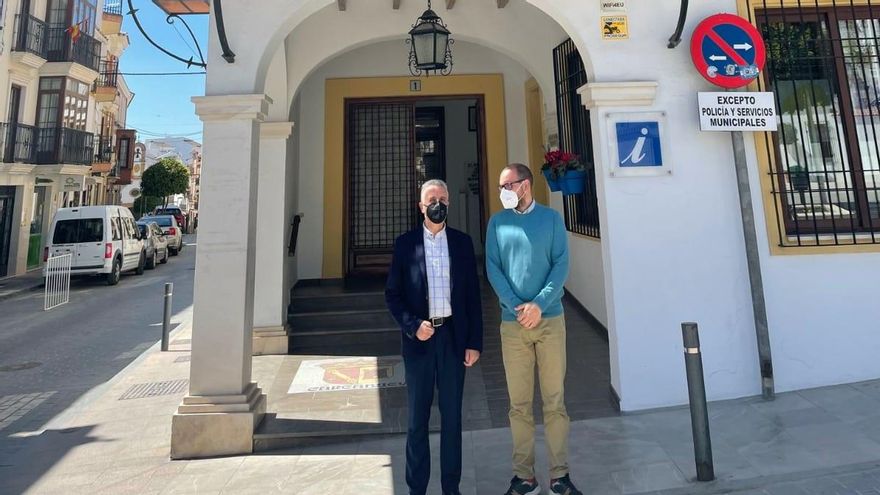 Juan Pérez y Juan Miguel Sánchez, en Carcabuey.