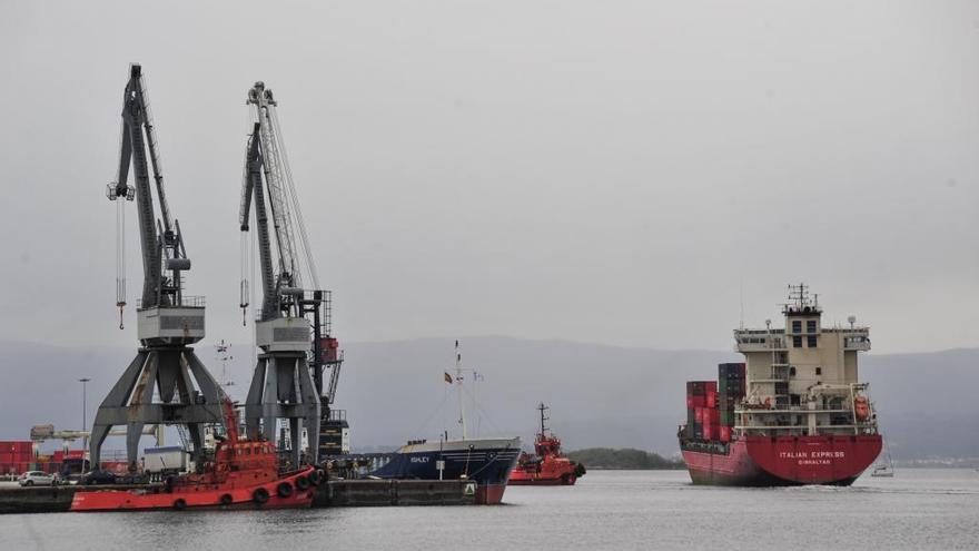 El tráfico de productos crece un 17% en el Puerto de Vilagarcía en 3 meses