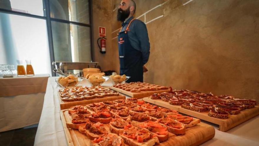 Desayunos que se ofrecieron en la presentación del concurso el año pasado.