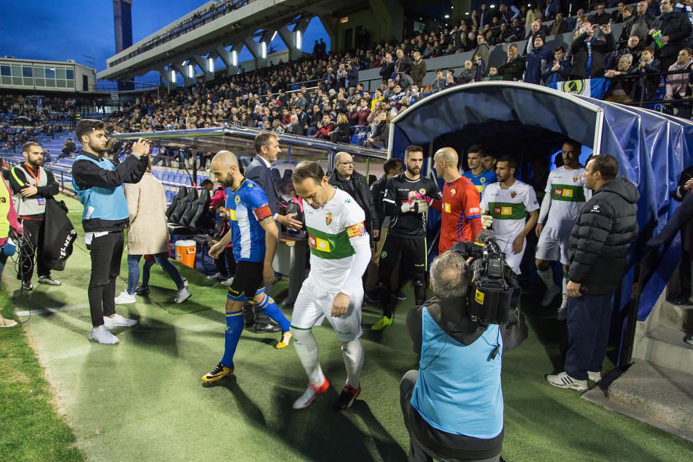 El derbi entre el Hércules y el Elche CF en imágenes