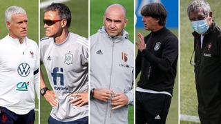 Los 5 entrenadores a seguir en la Eurocopa 2021