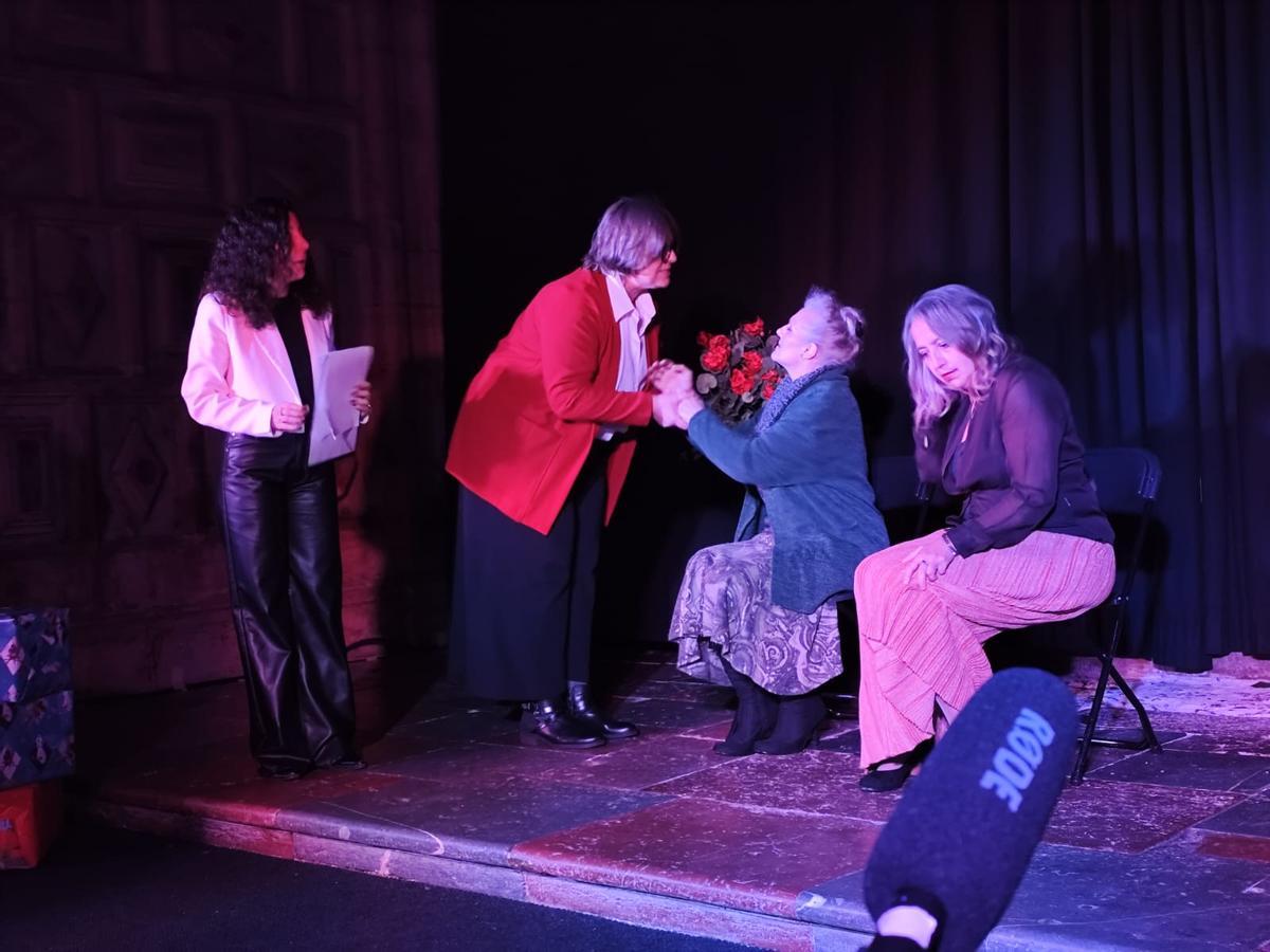 Un momento de la representación.