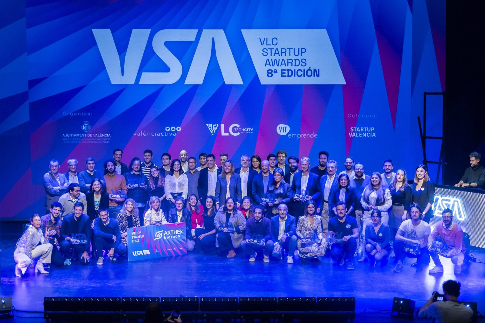La VIII edición de los VLC Startup Awards premia el talento tecnológico e innovador local