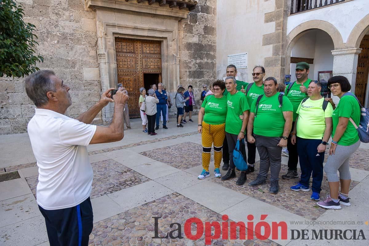 Peregrinos de Plena Inclusión peregrinan hasta la Basílica de la Vera Cruz