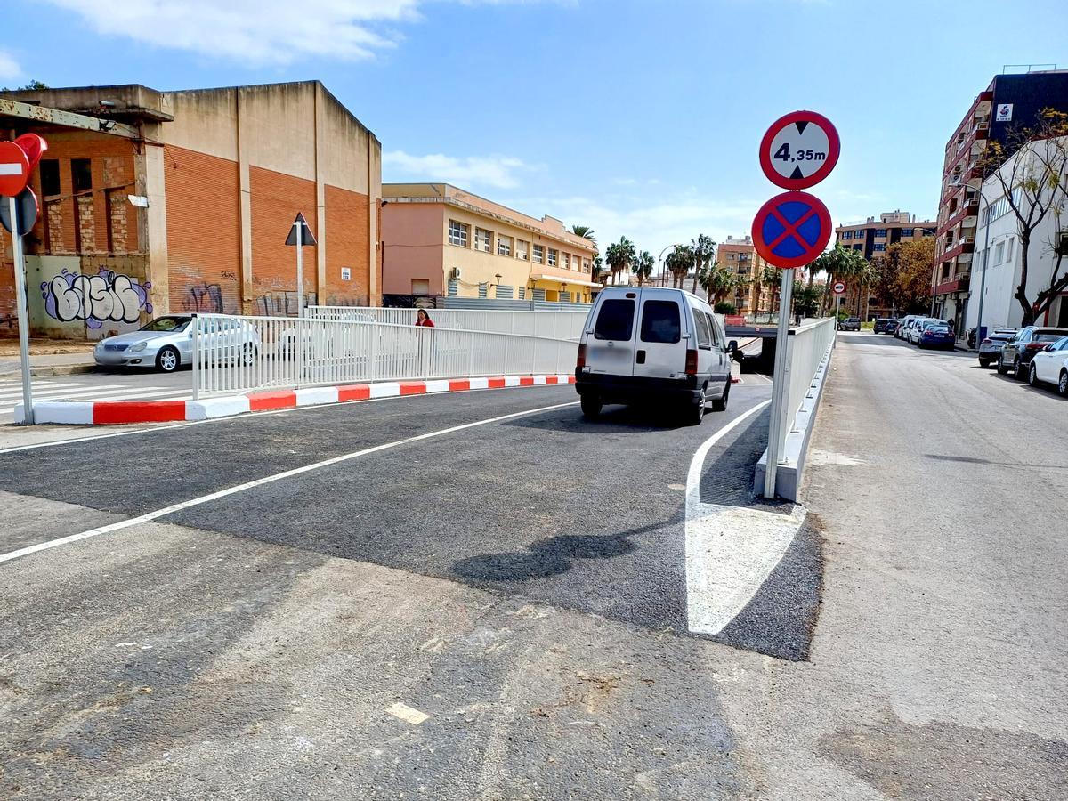 Túnel de la Avenida Alfafar ya abierto al tráfico.