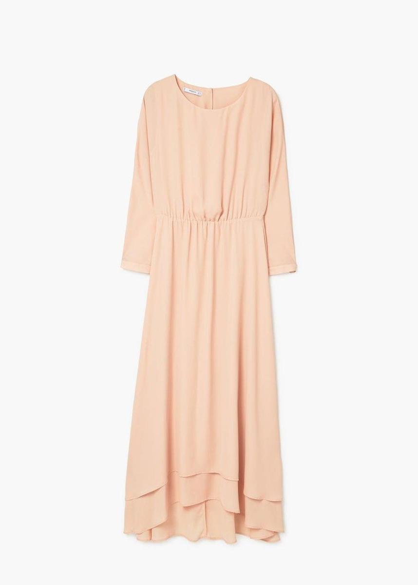 Vestido nude de Mango