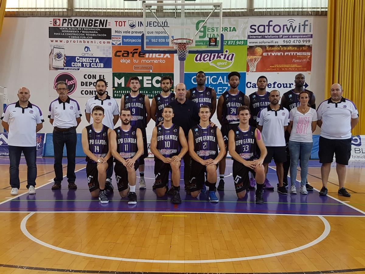 Plantilla de Hispagan UpB Gandia de la temporada 2017-2018