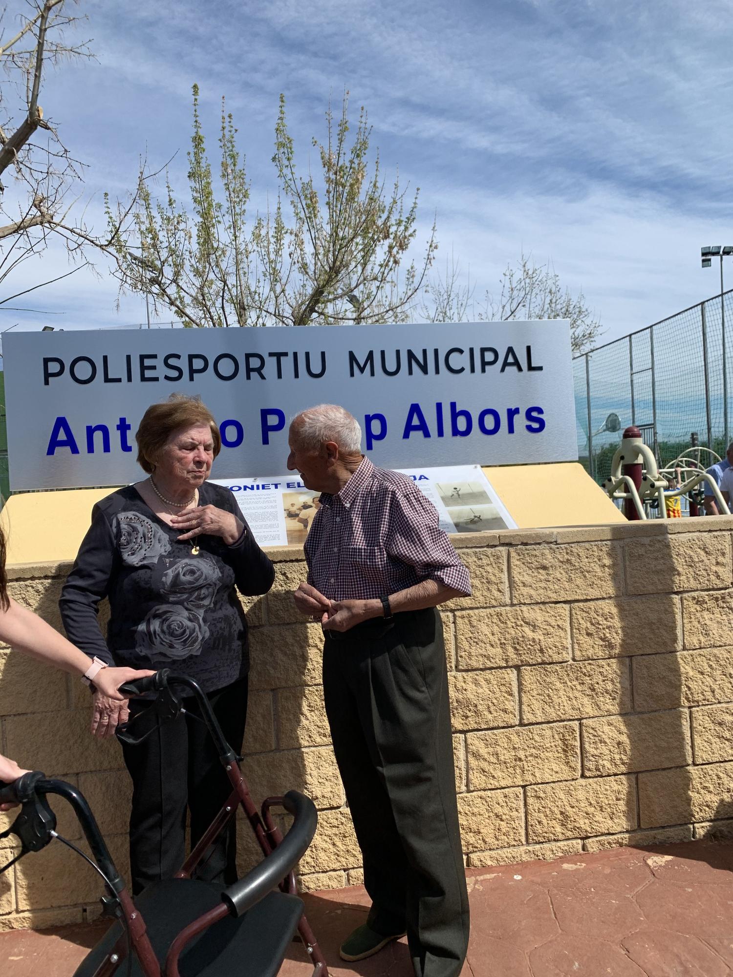 La Granja homenajea al pilotari Antonio Palop