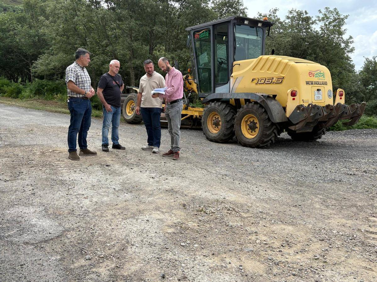 Foto de archivo del inicio de los trabajos en Fonceca.