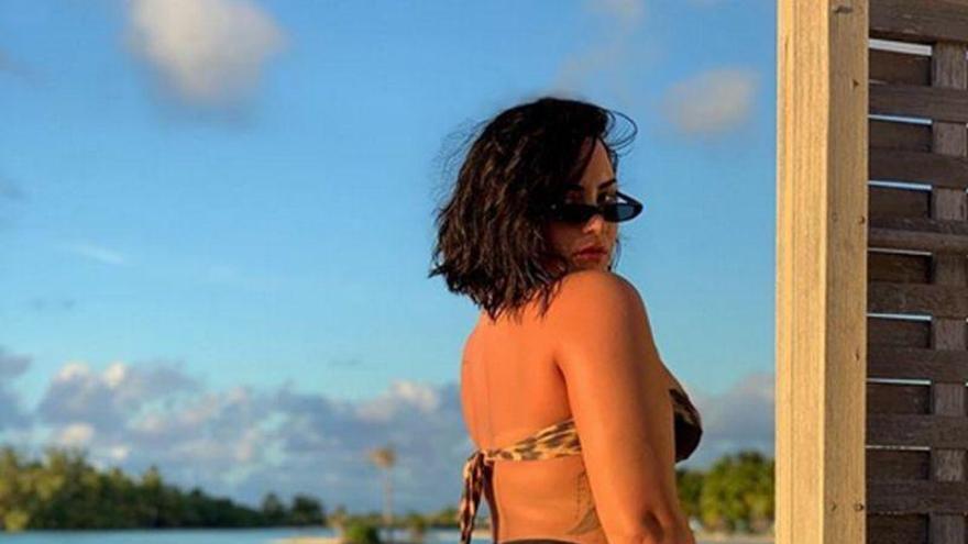 Demi Lovato: &quot;Esta soy yo, con celulitis y me quiero&quot;