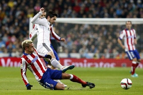 Imágenes del partido de vuelta de los octavos de final de Copa entre Real Madrid y Atlético de Madrid.