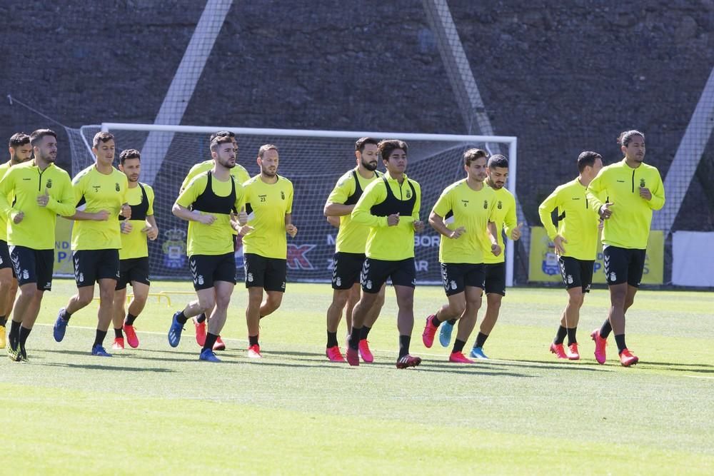 Entrenamiento de la UD Las Palmas